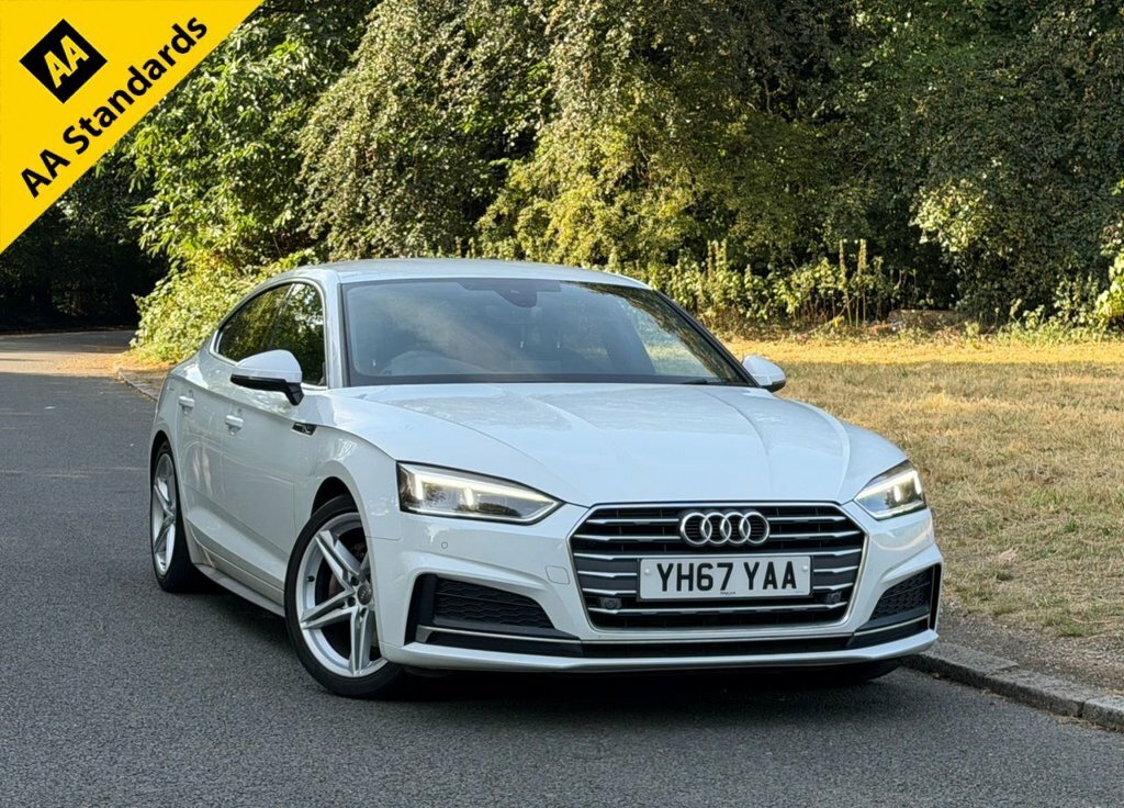 Audi A5 2L S Line White