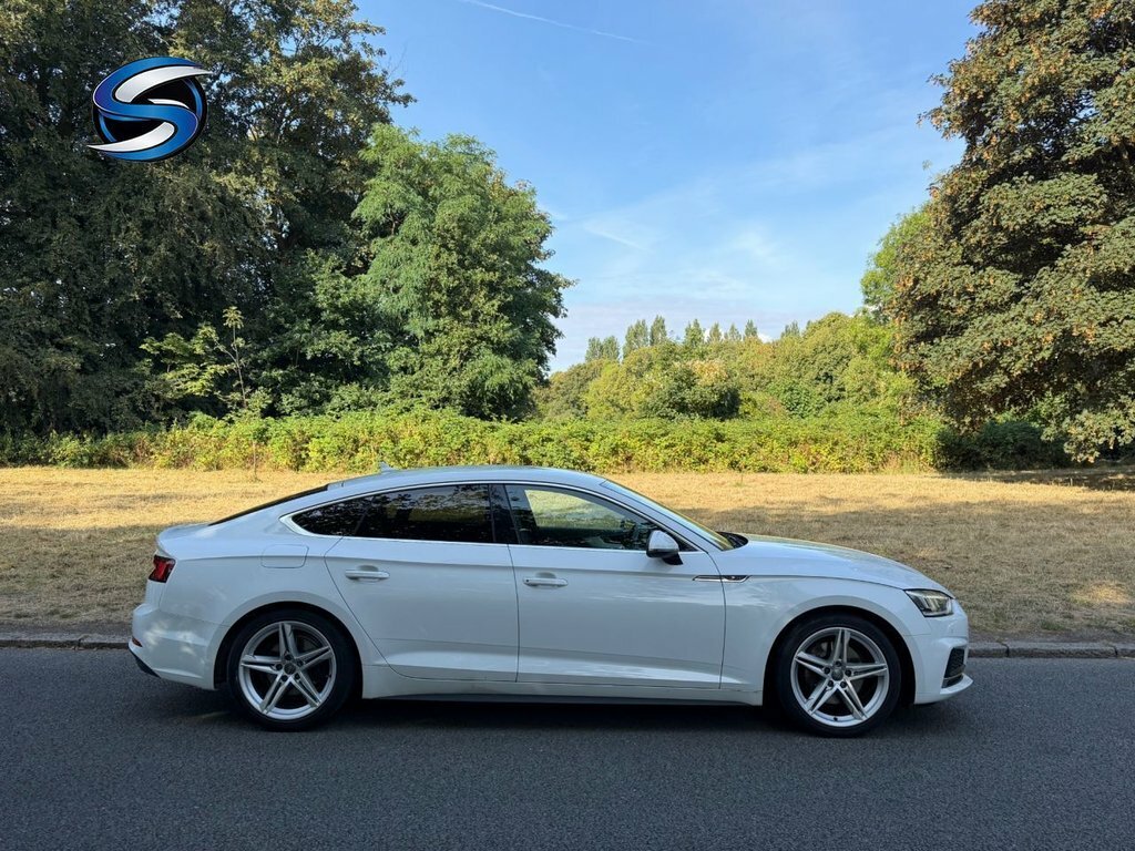 Audi A5 2L S Line White #3