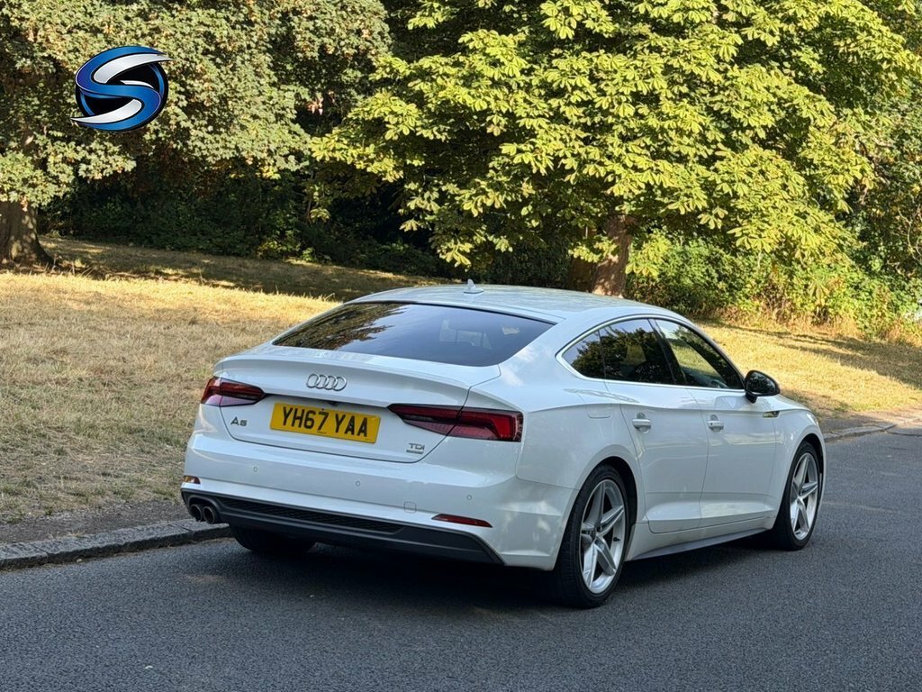 Audi A5 2L S Line White #5