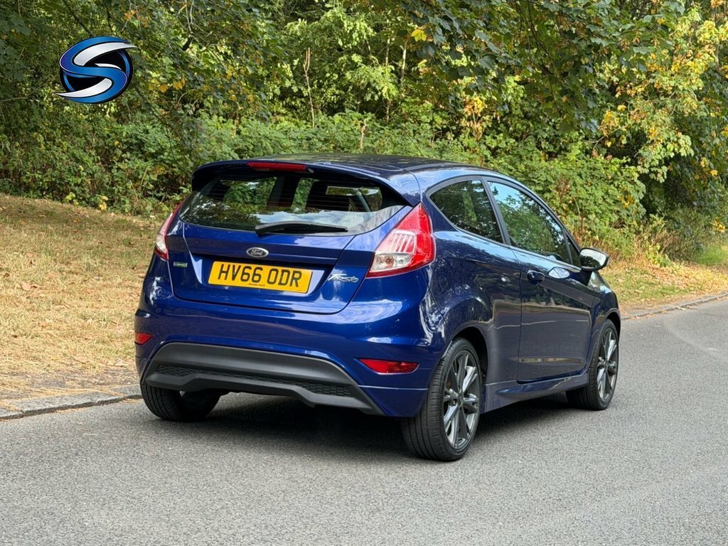 Ford Fiesta 1L St-line Blue #5