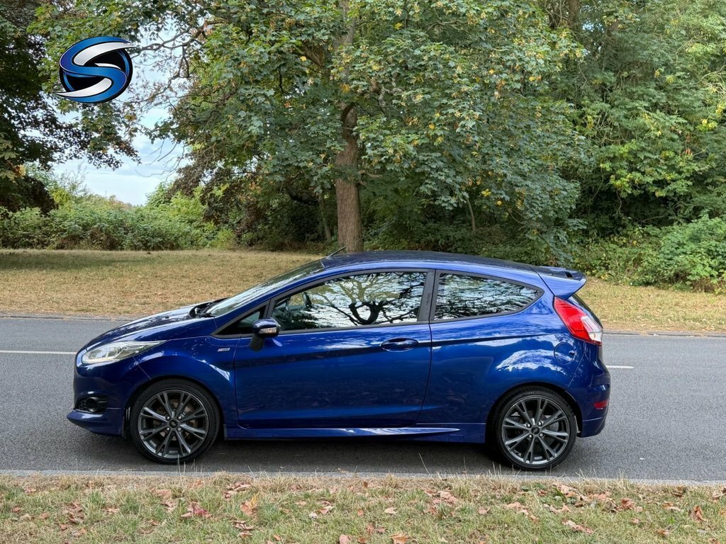 Ford Fiesta 1L St-line Blue #4