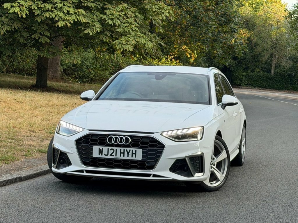 Audi A4 Avant 2L S Line White #6