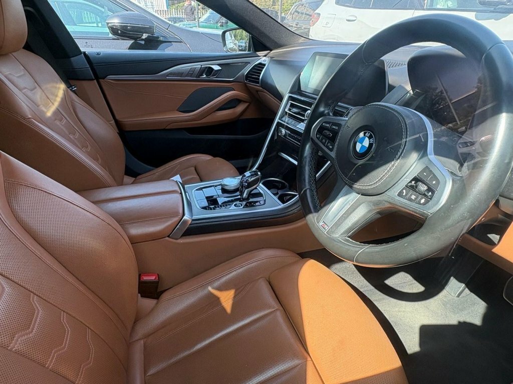 BMW 8 Series Gran Coupe 840I Black #2