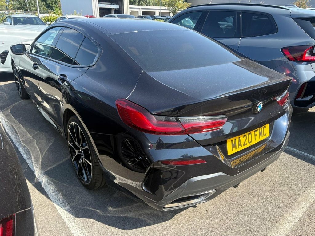 BMW 8 Series Gran Coupe 840I Black #4