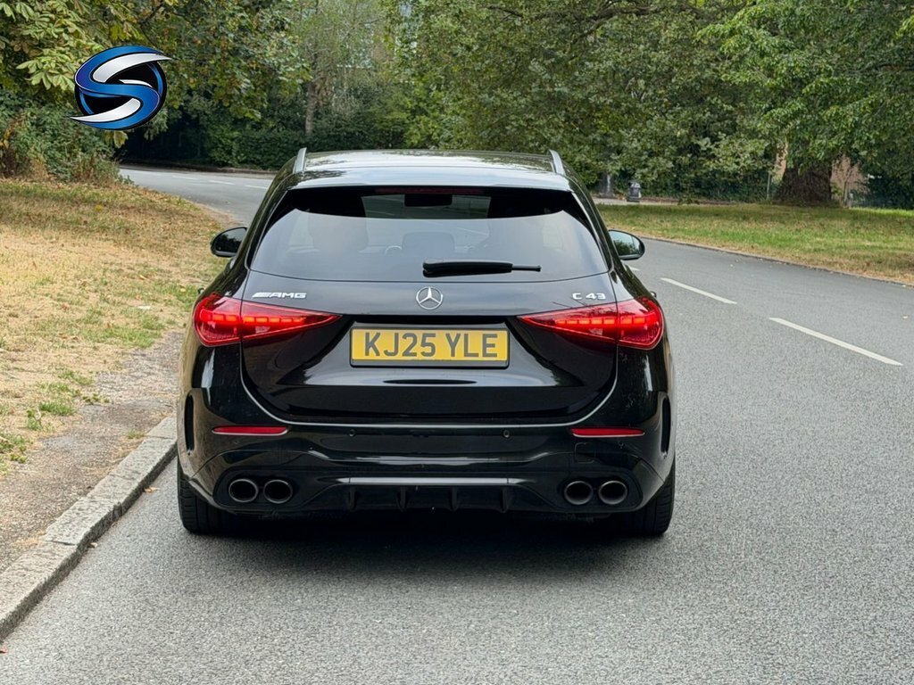 Mercedes-Benz C Class 1.5 C200h Mhev Amg Line Estate Hybrid G Black #12