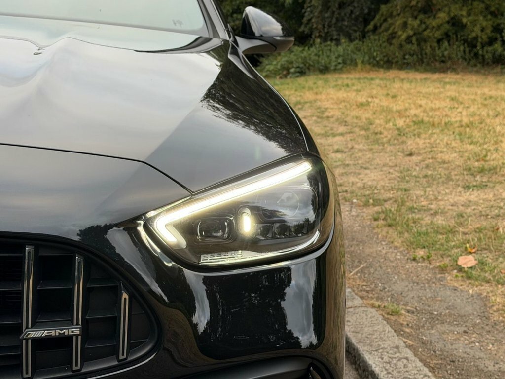 Mercedes-Benz C Class 1.5 C200h Mhev Amg Line Estate Hybrid G Black #13