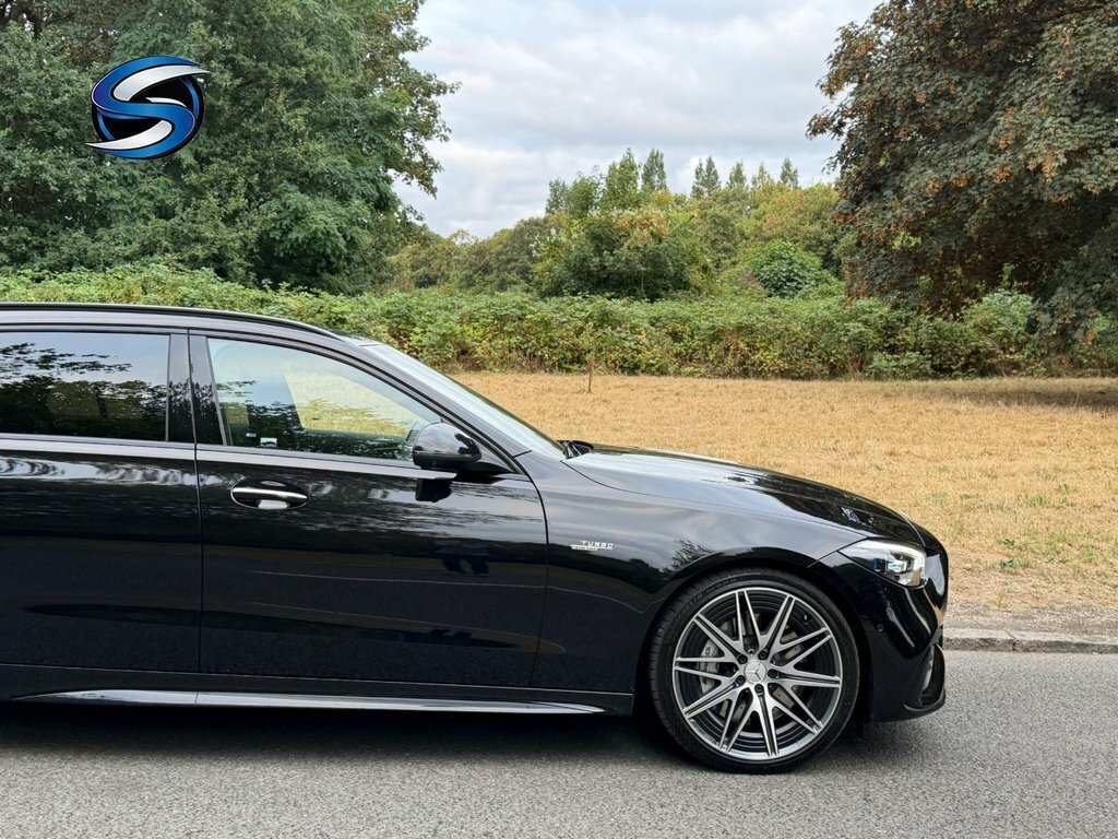Mercedes-Benz C Class 1.5 C200h Mhev Amg Line Estate Hybrid G Black #14