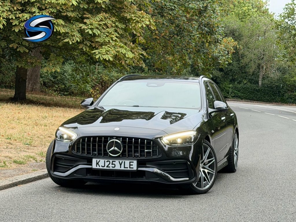 Mercedes-Benz C Class 1.5 C200h Mhev Amg Line Estate Hybrid G Black #9