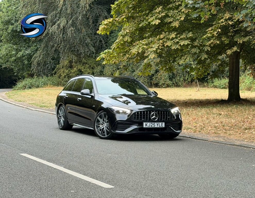 Mercedes-Benz C Class 2L Amg Night Edition Black #3