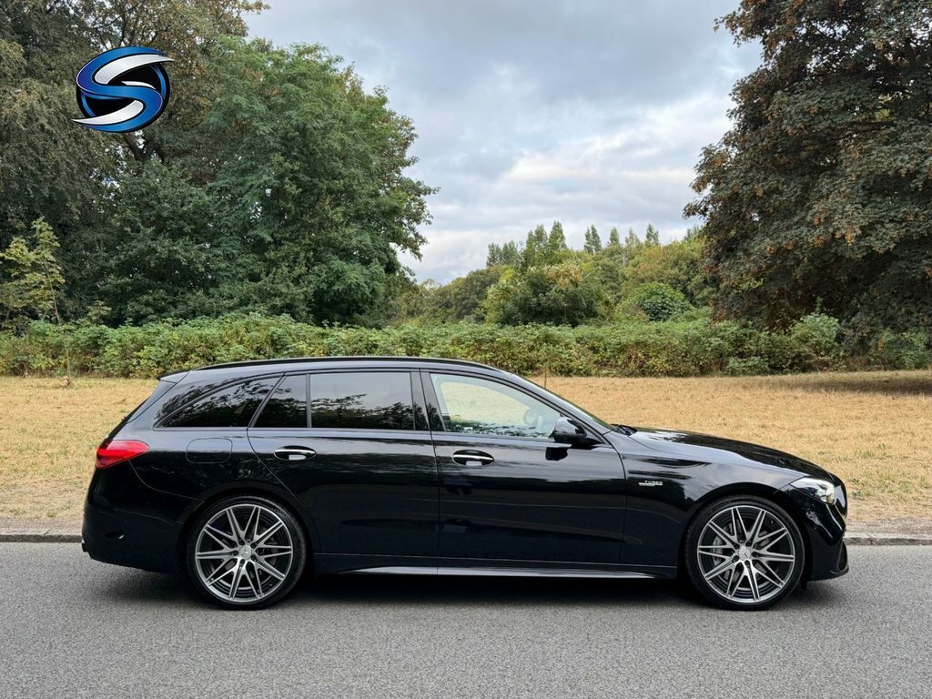 Mercedes-Benz C Class 2L Amg Night Edition Black #4