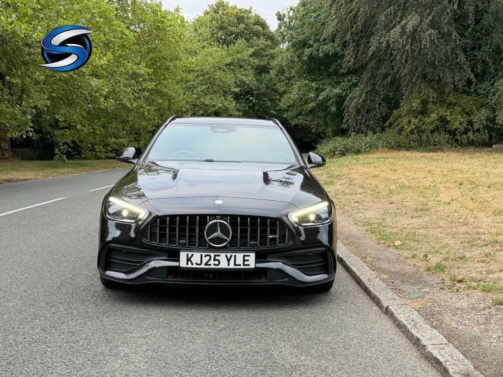 Mercedes-Benz C Class 1.5 C200h Mhev Amg Line Estate Hybrid G Black #11