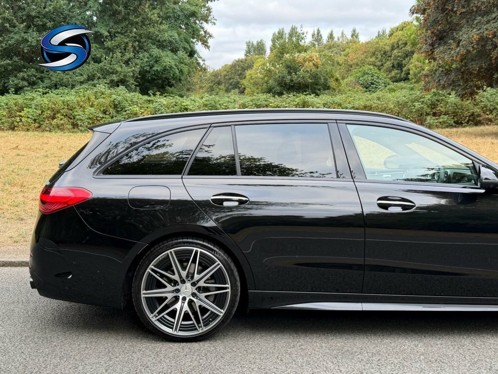 Mercedes-Benz C Class 1.5 C200h Mhev Amg Line Estate Hybrid G Black #15