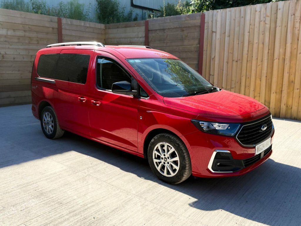 Ford Grand Tourneo Connect 2L Titanium WG24VAF Red #3