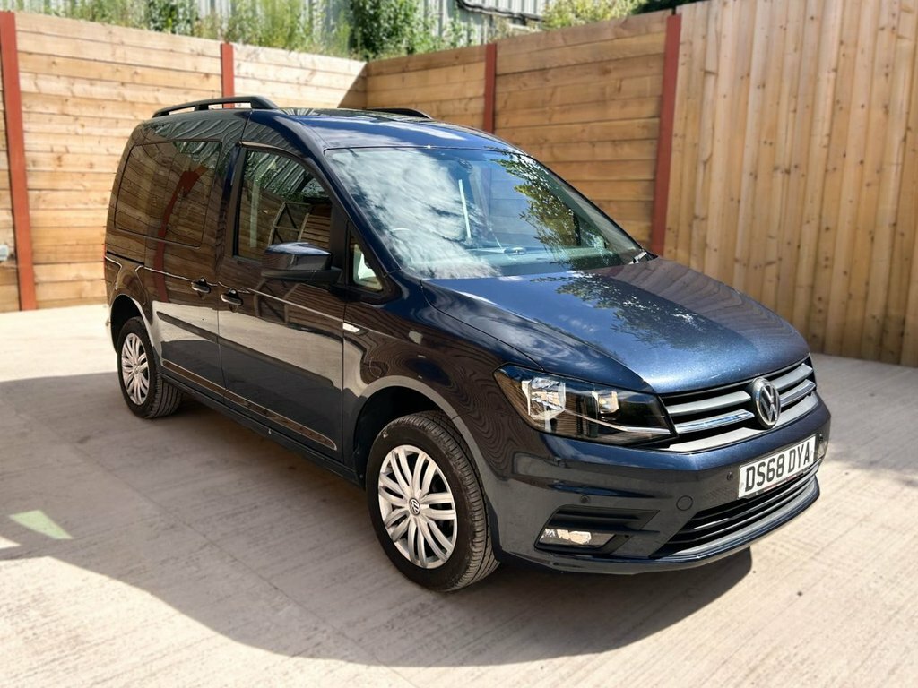 Volkswagen Caddy Life Mpv Blue #4