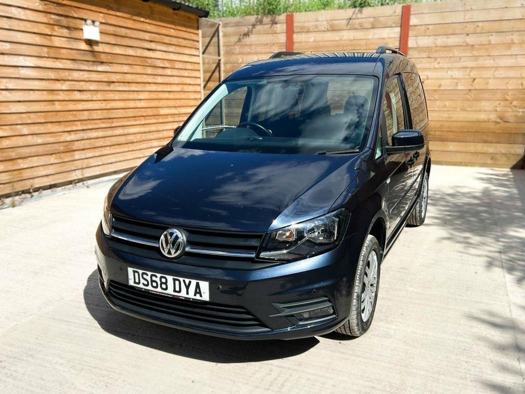 Volkswagen Caddy Life Mpv Blue #6