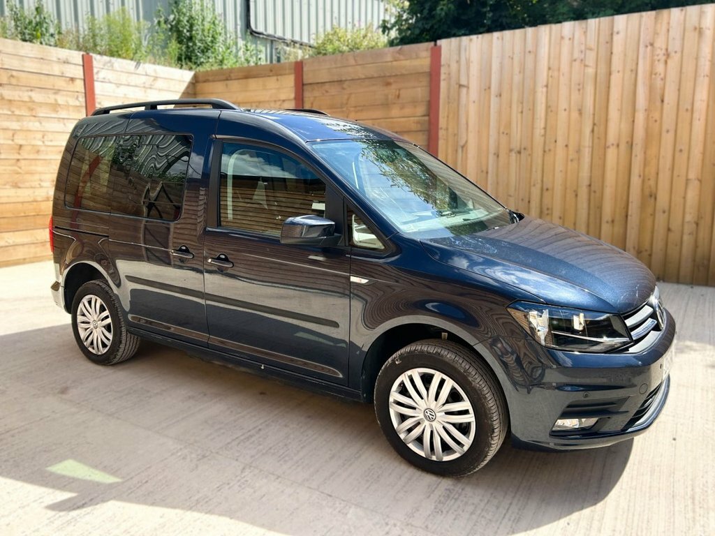 Volkswagen Caddy Life Mpv Blue #3
