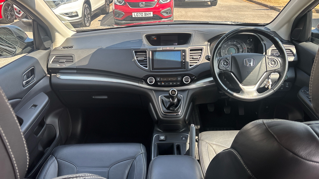 Honda Cr-V Honda Cr-v 1.6 I-dtec Black Edition Estate GV66VYR Black #4