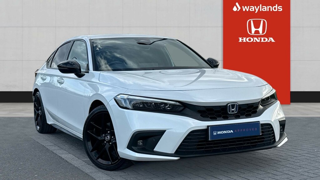 Honda Civic Honda Civic 2.0 Ehev Sport Cvt Hatchback White