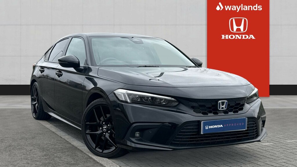 Honda Civic Honda Civic 2.0 Ehev Sport Cvt Hatchback OV73XMJ Black