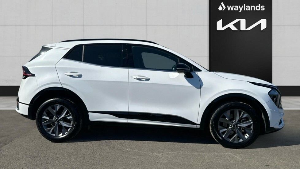 Kia Sportage 1.6T Gdi 207 Hev Gt-line LG25GTM White #4