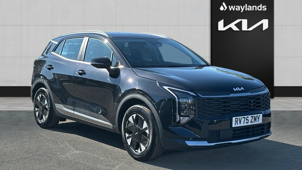 Kia Sportage 1.6T Gdi Hev Pure RV75ZMY Black