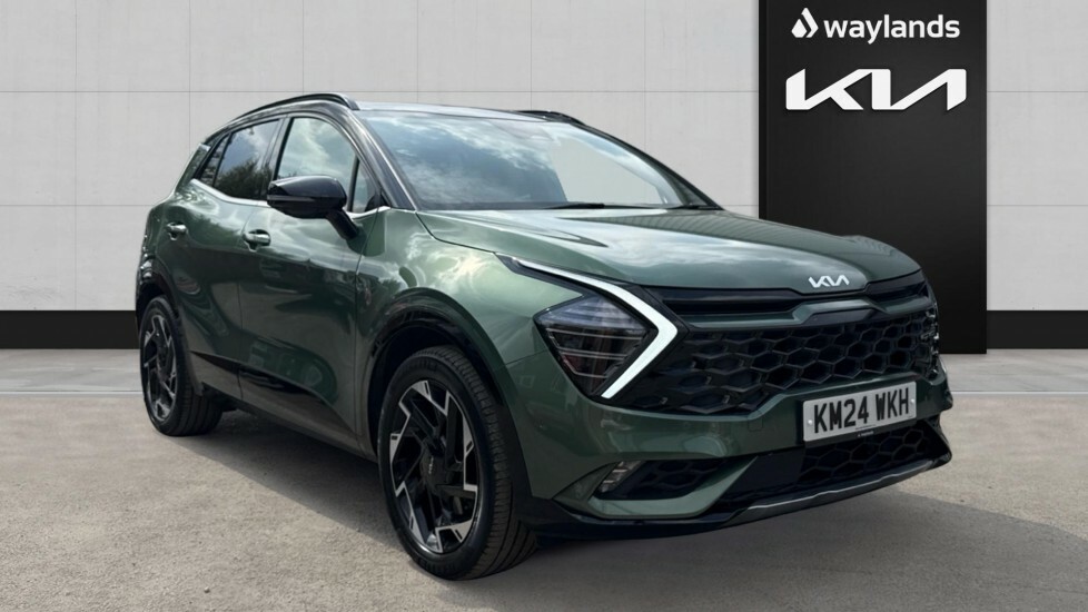 Kia Sportage 1.6T Gdi Phev Gt-line S Awd KM24WKH Green