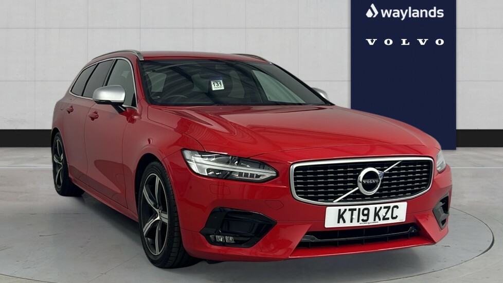 Volvo V90 D4 R-design Red