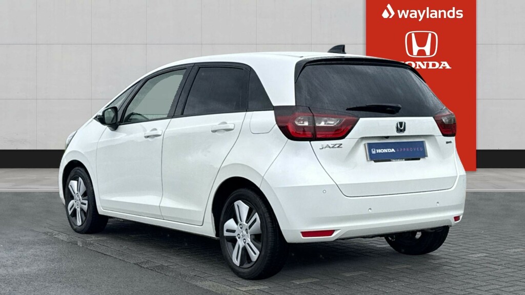 Honda Jazz Honda Jazz 1.5 I-mmd Hybrid Ex Ecvt Hatchback White #3
