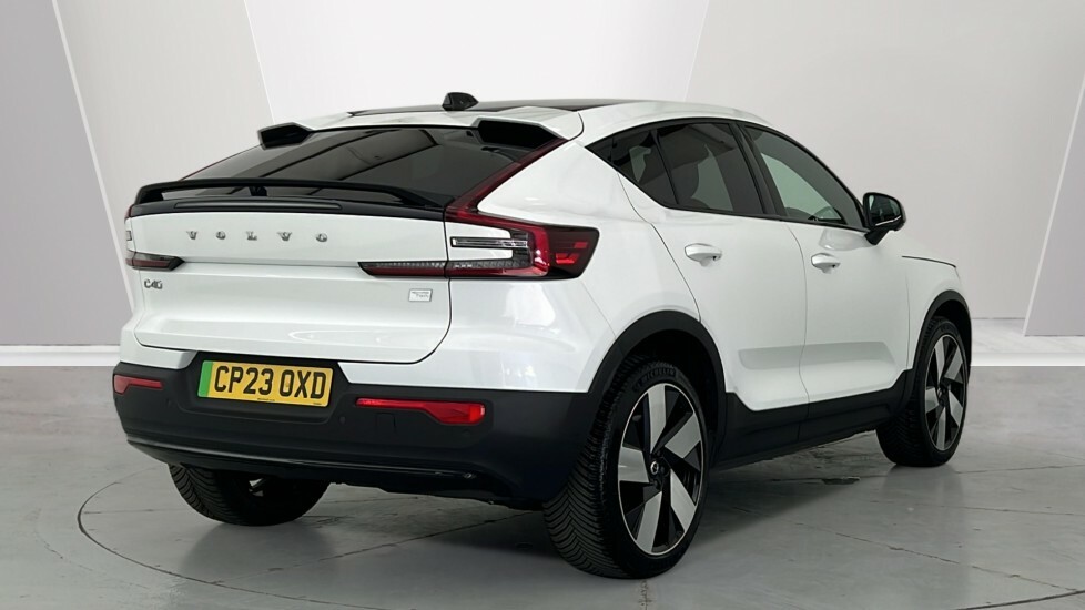 Volvo C40 Recharge Ultimate, Twin Motor, White #2