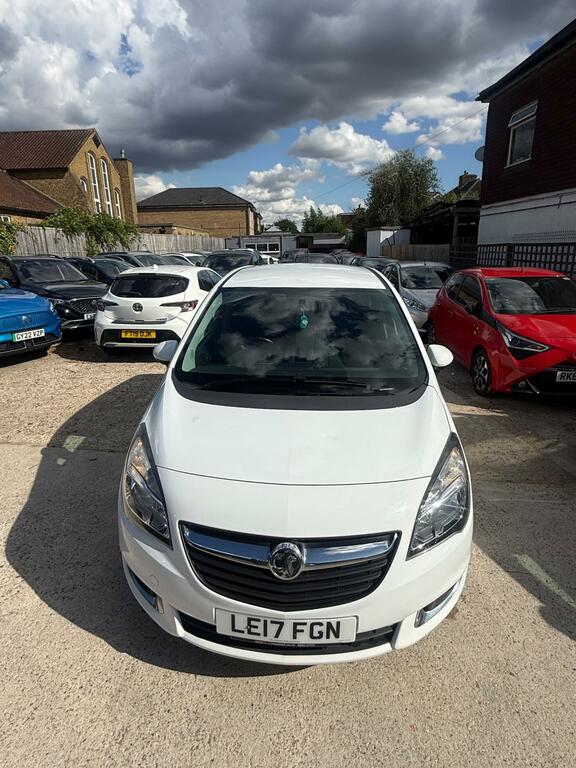 Vauxhall Meriva 1.4I Life Euro 6 LE17FGN White #3