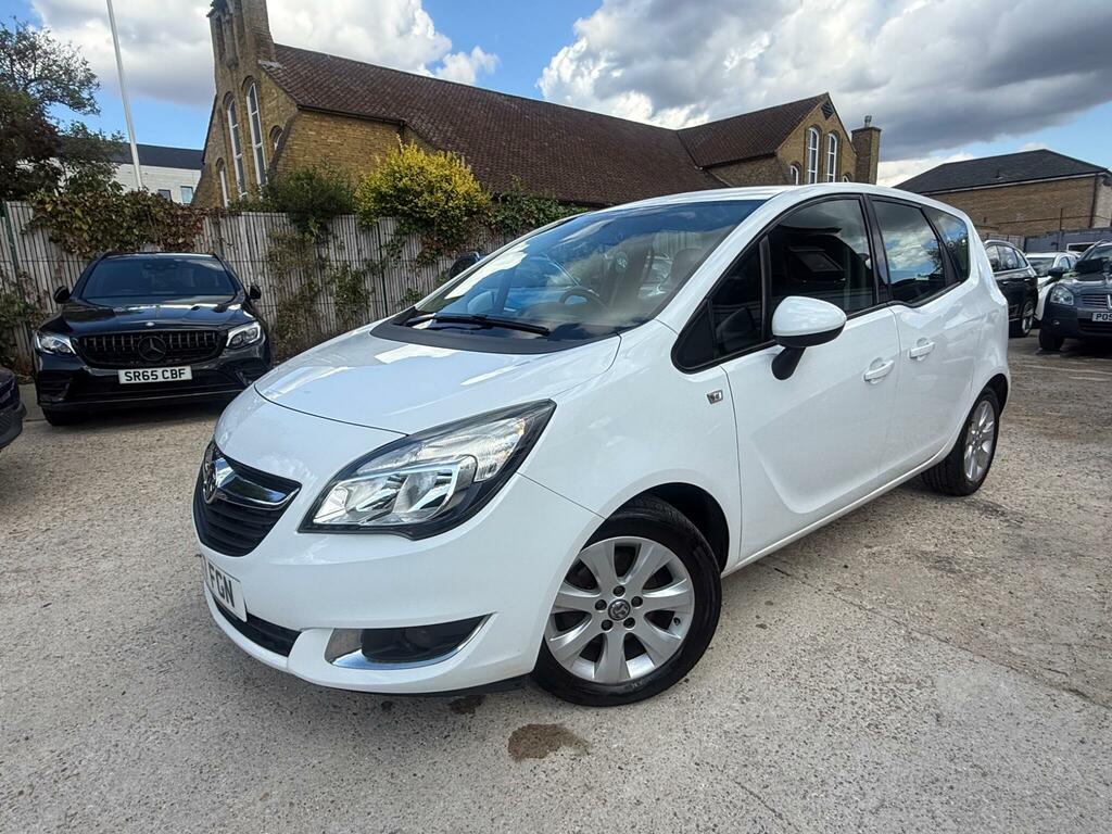 Vauxhall Meriva 1.4I Life Euro 6 LE17FGN White #4