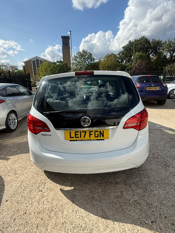 Vauxhall Meriva 1.4I Life Euro 6 LE17FGN White #6