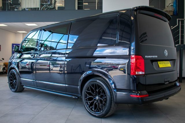 Volkswagen Transporter 2.0 Tdi T32 Highline Kombi Double Cab M Black #6