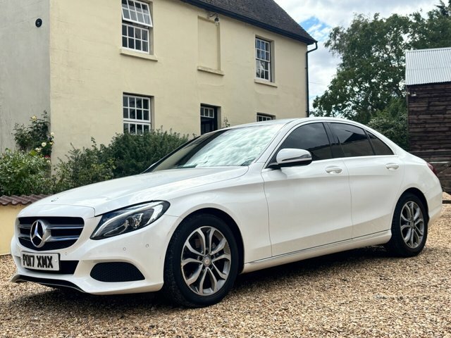 Mercedes-Benz C Class 1.6 C200d Sport Saloon G-tronic Euro 6 White
