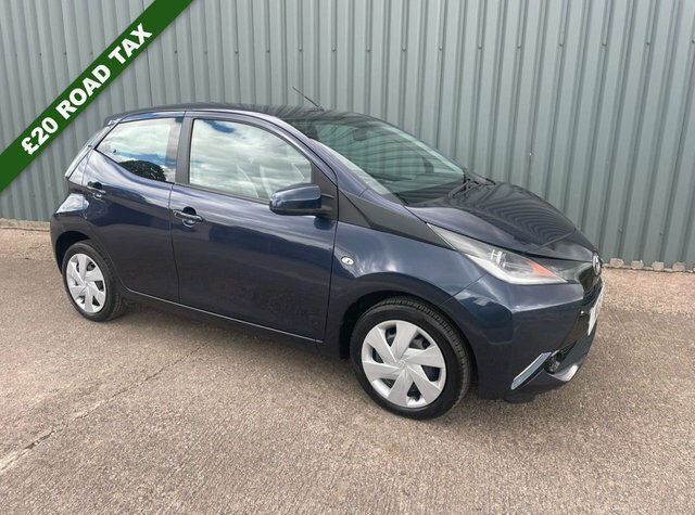 Toyota Aygo 2015 1.0 Vvt-i X-play Hatchback X-shift Blue