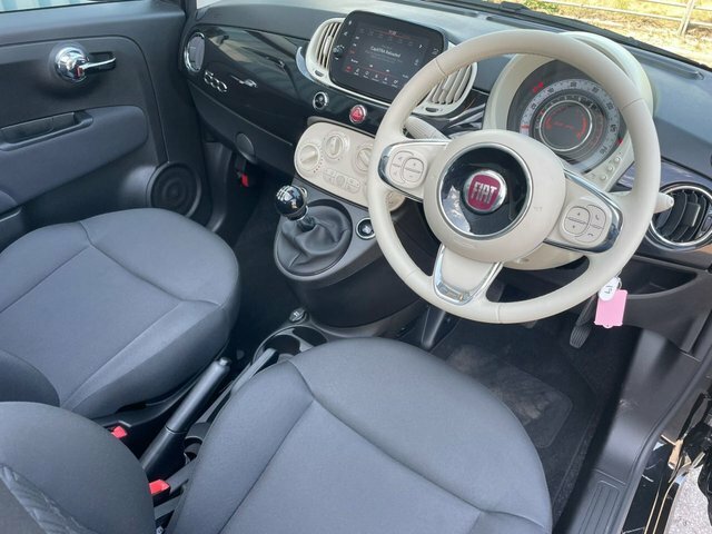 Fiat 500C 1.0 Mhev Convertible Euro 6 Ss Black #12