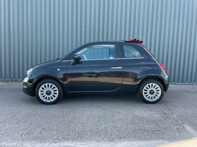 Fiat 500C 2023 1.0 Mhev Convertible Euro 6 Black #4