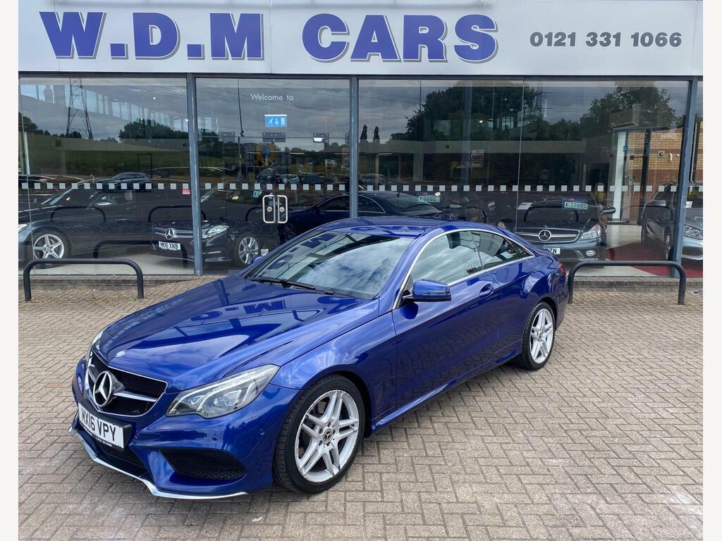 Mercedes-Benz E Class 2.1 E220d Amg Line Edition G-tronic Euro 6 S S Blue