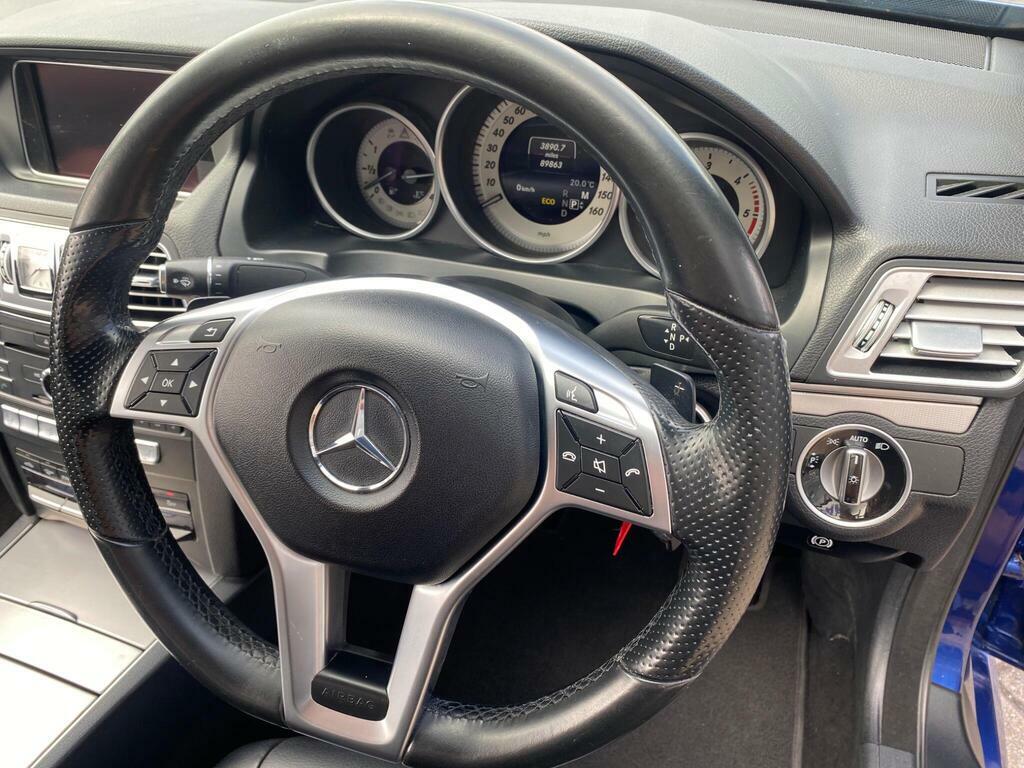 Mercedes-Benz E Class 2.1 Bluetec Amg Night Edition G-tronic Euro 6 S Blue #28