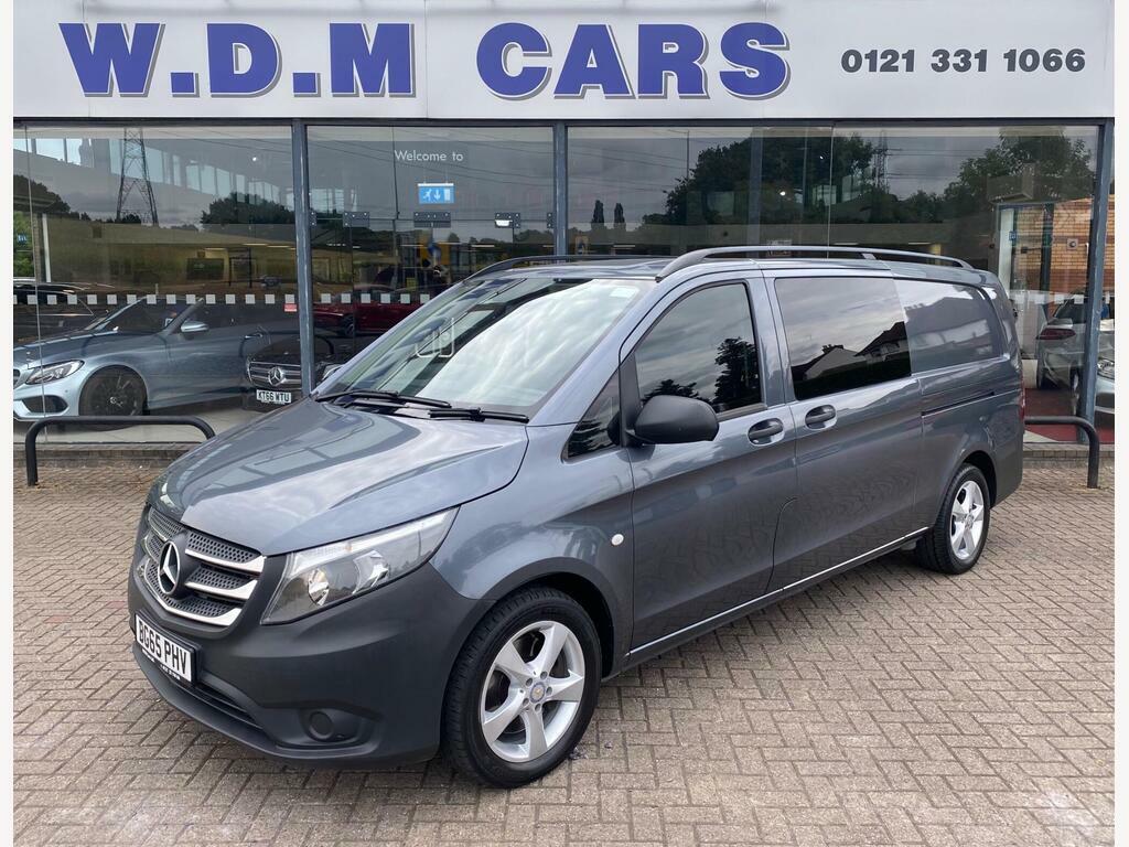 Mercedes-Benz Vito 2.1 119 Cdi Bluetec Crew Van G-tronic Rwd L3 Euro Grey