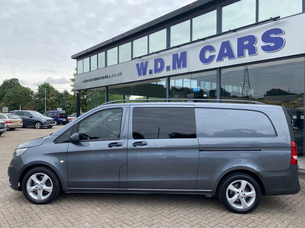 Mercedes-Benz Vito 2.1 119 Cdi Bluetec Crew Van G-tronic Rwd L3 Euro Grey #5