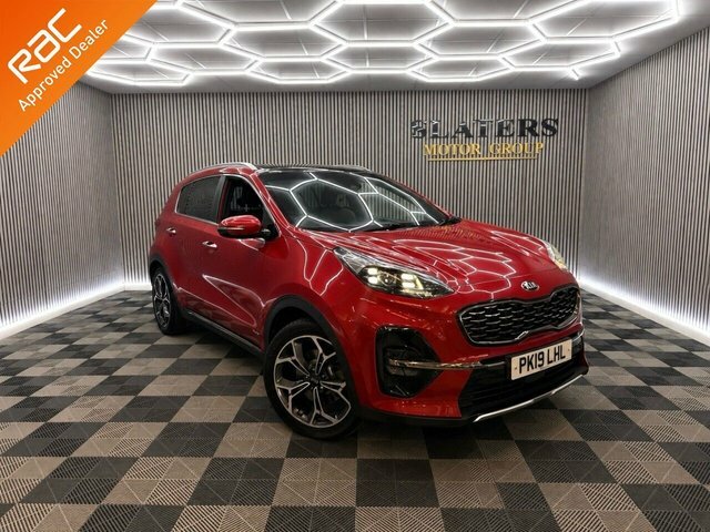 Kia Sportage 2.0 Crdi Ecodynamics Gt-line S Suv Aut PK19LHL Red