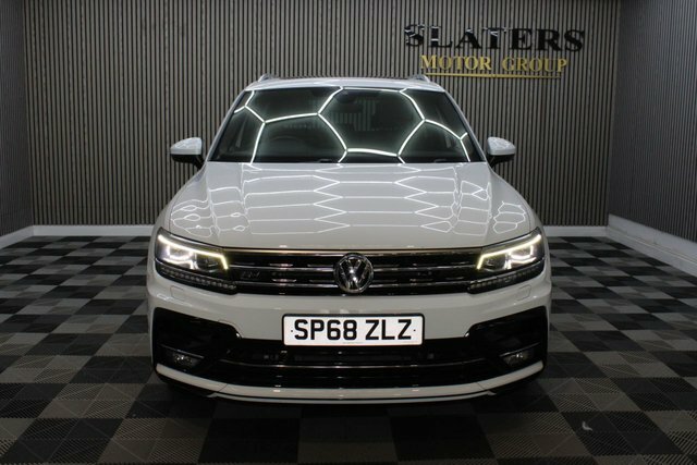 Volkswagen Tiguan 2.0 Tdi R-line Suv Dsg 4Motion Euro 6 SP68ZLZ White #3