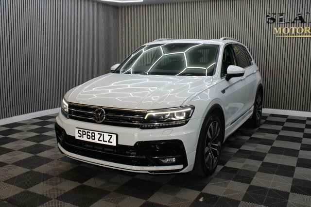 Volkswagen Tiguan 2.0 Tdi R-line Suv Dsg 4Motion Euro 6 SP68ZLZ White #4