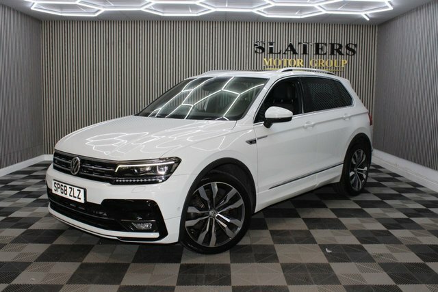 Volkswagen Tiguan 2.0 Tdi R-line Suv Dsg 4Motion Euro 6 SP68ZLZ White #6