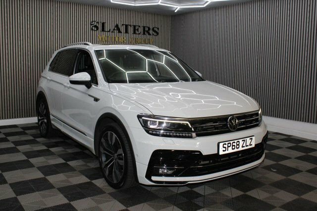 Volkswagen Tiguan 2.0 Tdi R-line Suv Dsg 4Motion Euro 6 SP68ZLZ White #2