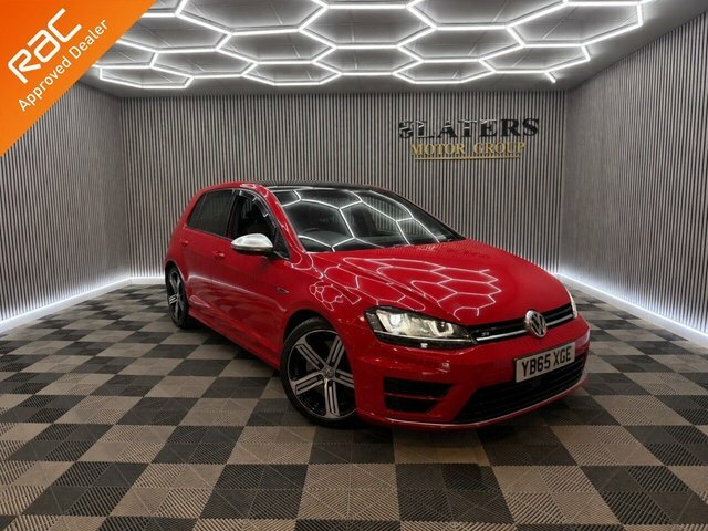 Volkswagen Golf 2.0 Tsi Bluemotion Tech R Hatchback Dsg Red