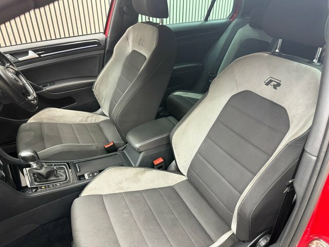 Volkswagen Golf 2.0 Tsi Bluemotion Tech R Hatchback Dsg Red #6