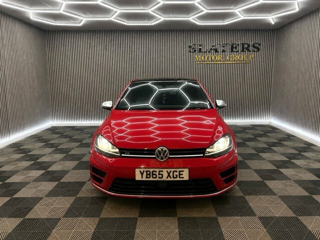 Volkswagen Golf 2.0 Tsi Bluemotion Tech R Hatchback Dsg Red #2