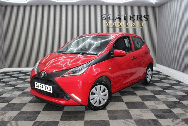 Toyota Aygo 1.0 Vvt-i X Hatchback Euro 5 Eur Red #6
